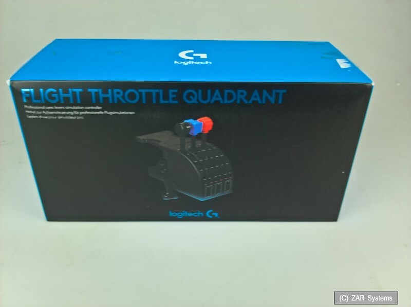 Logitech G Saitek Pro 945-000015 Flight Throttle Quadrant, Throttle Regulator PS/2, NEW