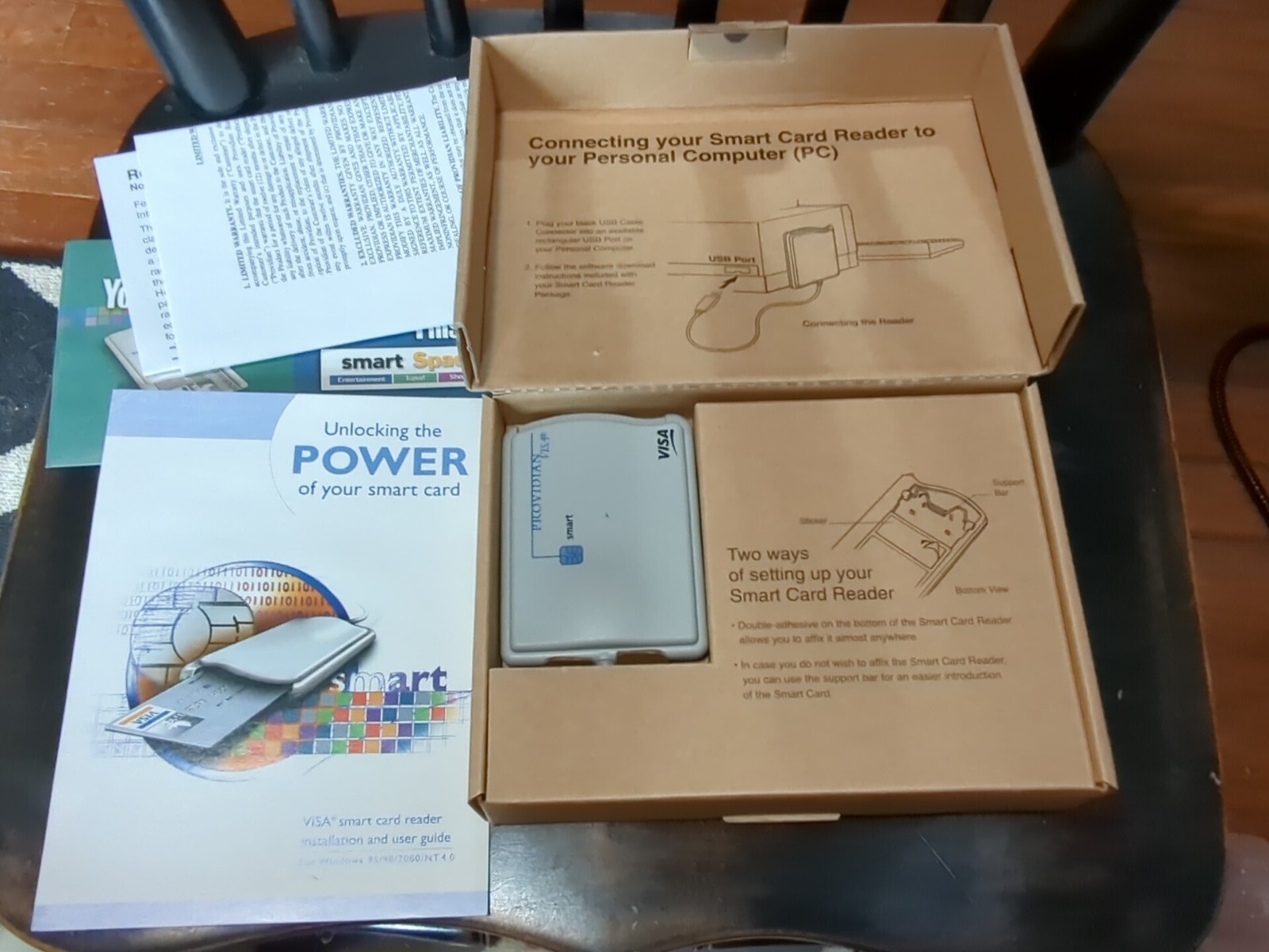 Providian Visa Smart Card Reader (GCR432) "Unlock The Power Of Your Smart Card"