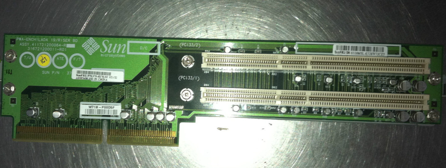 Sun 370-6176-02 2-Slot PCI Riser Board for Netra 240 server