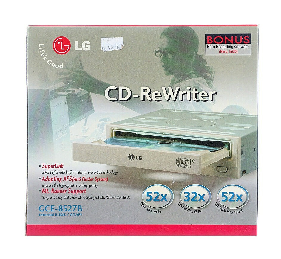IDE CD-R/RW Drive LG GCE-8527B