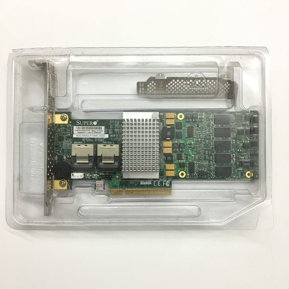 Supermicro AOC-SAS2LP-H8IR 6Gb/s SAS RAID Full height & Low profile bracket