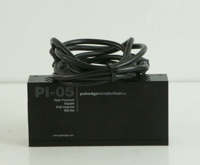 Pakedge Gigabit Power-Over-Ethernet Plus (PoE)+ Injector, PI-05 j190 