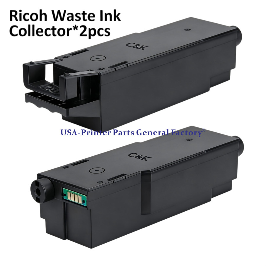 2pcs Genuine Ricoh Waste Ink Collector For SG2010 2100 3110 3110 7100 3100SF