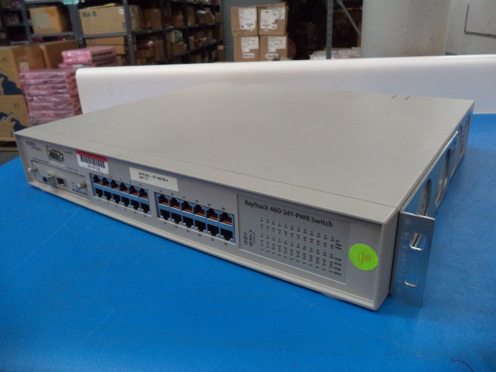 NORTEL BS460-24T-PWR 460-24T-PWR - BAYSTACK 24 WITH EXTRAS