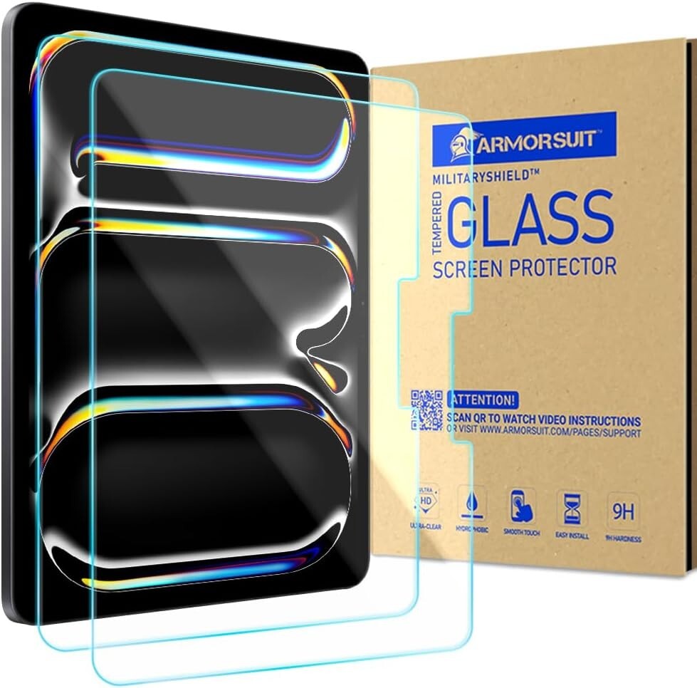 ArmorSuit [2 Pack] Apple iPad Pro 11 in (2024) Screen Protector