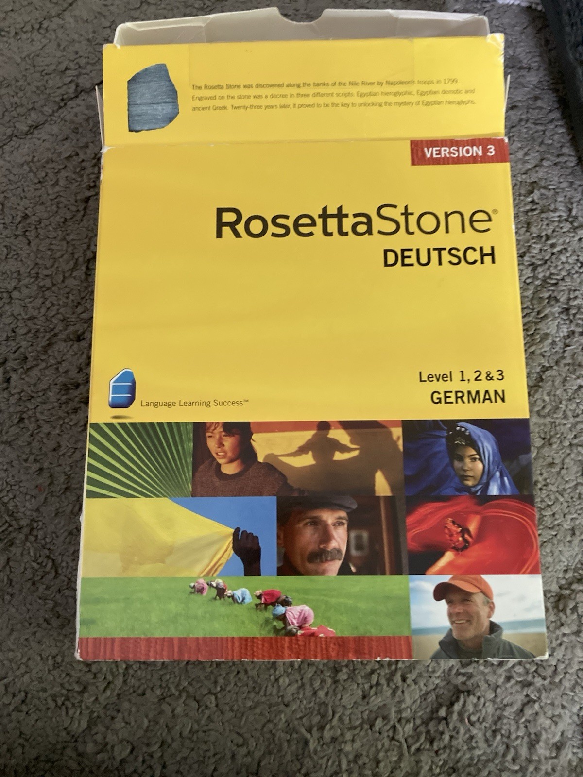 Rosetta Stone German Deutsch-Version 3 Levels 1-3 PC CD-ROM