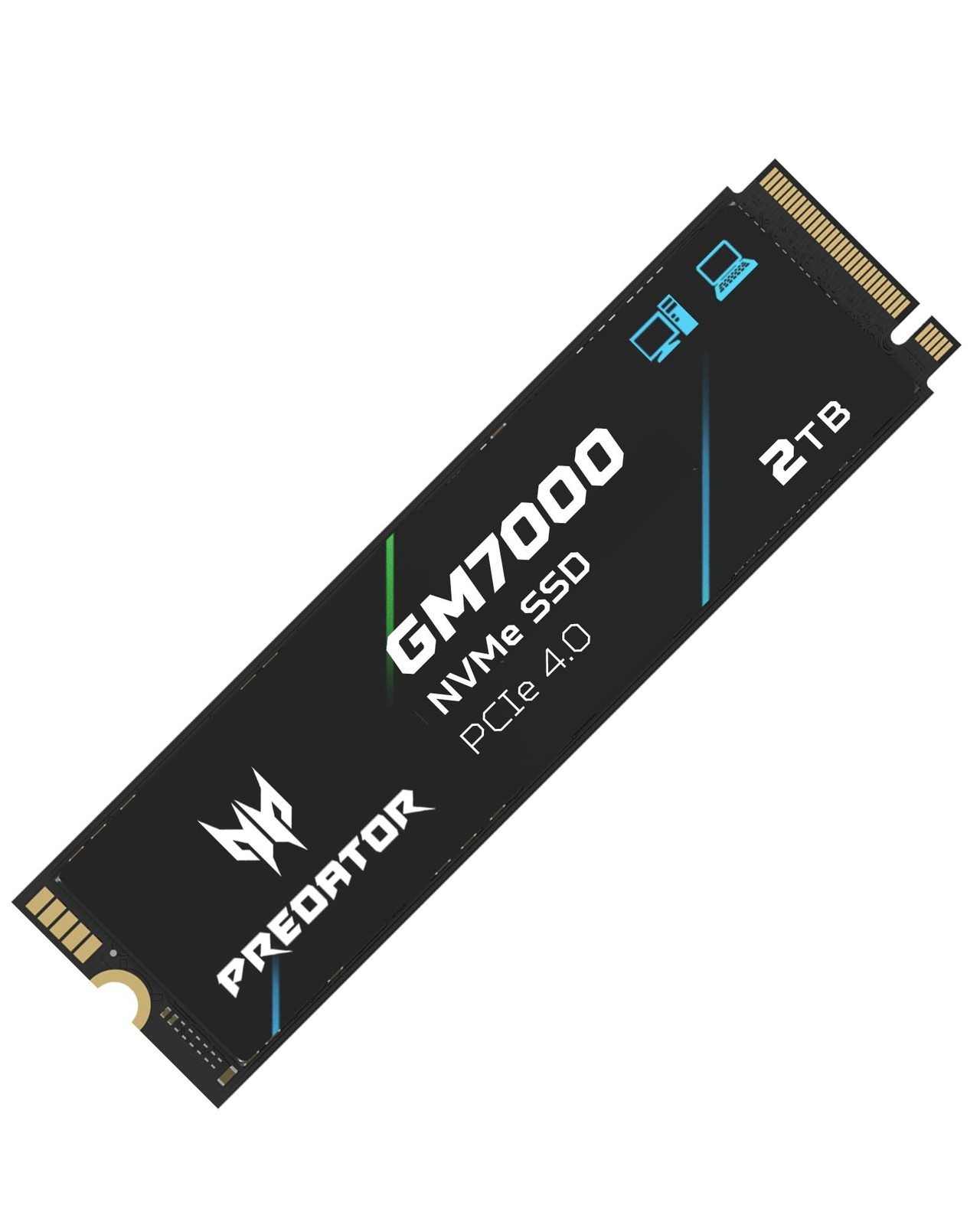 Predator M.2 SSD 2TB GM7000 with DRAM cache NVMe 1.4 2280 PCIe Gen4×4 Ultra h...