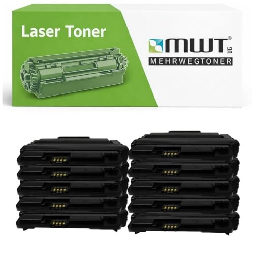 Eurotone 10 Pack Compatible Toner Cartridge For Xerox 106R01374 Black Laser
