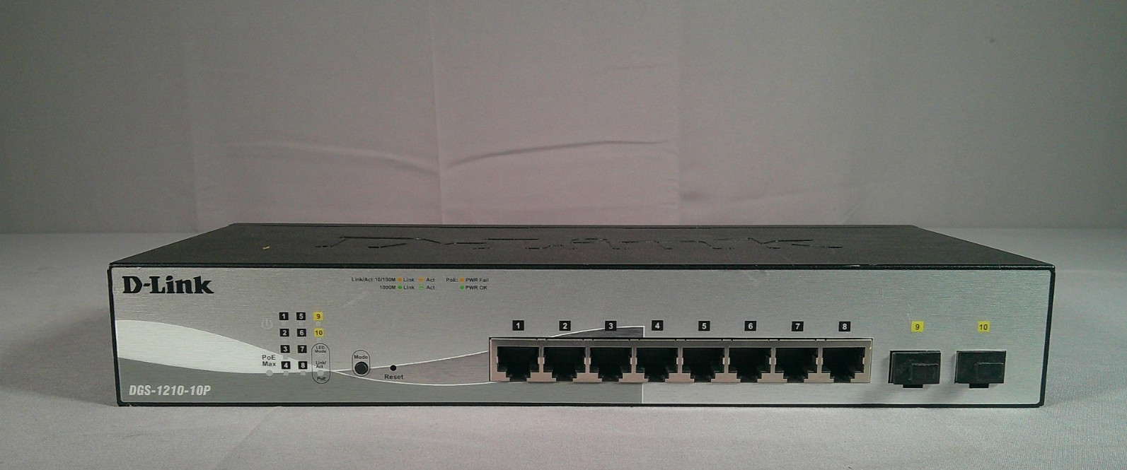 D-LINK DGS-1210-10P USED
