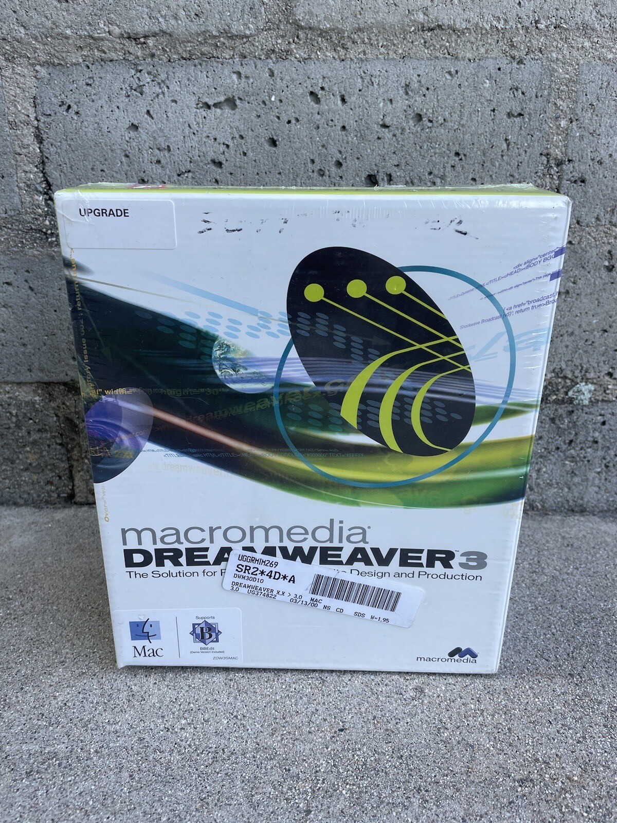 Macromedia Dreamweaver 3 UPGRADE Web Site Design Microsoft Windows 95 98 NT PC