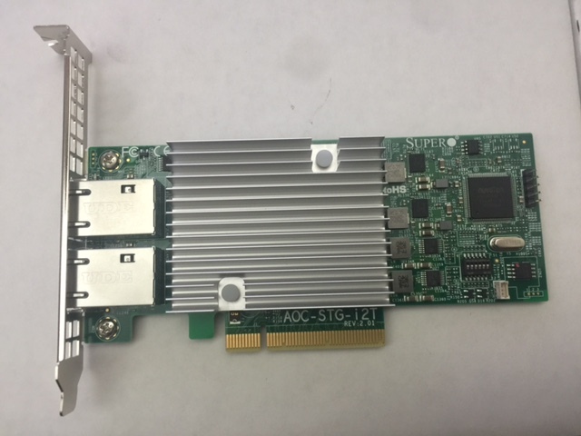 SuperMicro AOC-STG-I2T 2-port 10GbE Standard Adapter