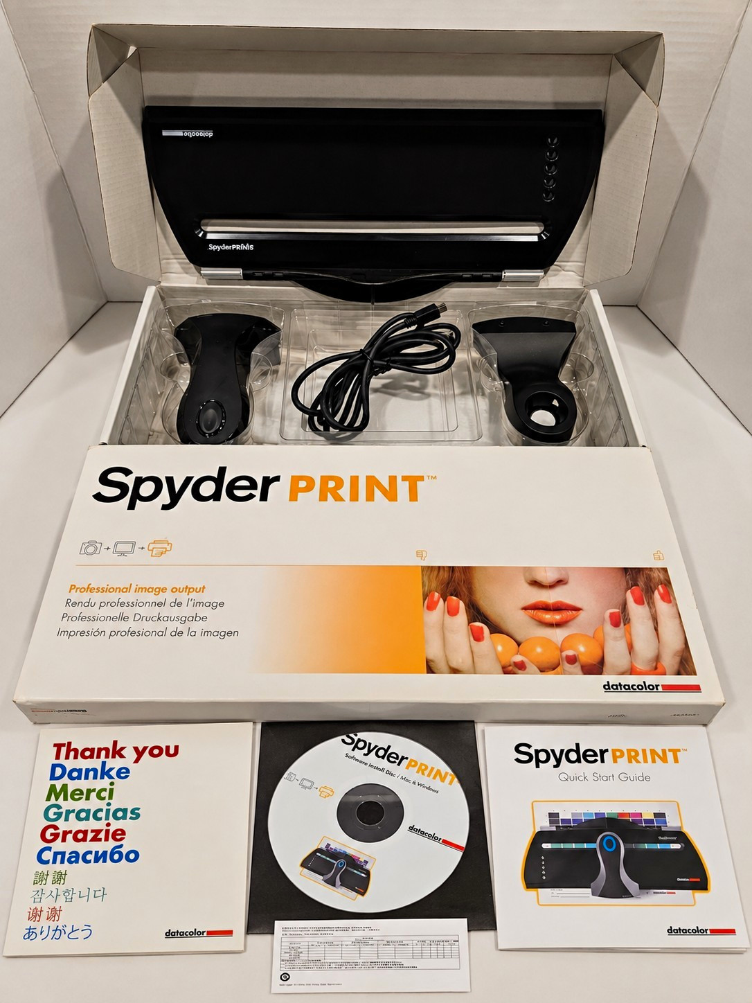 Datacolor SpyderPRINT Printer Calibration Kit S4SR100 Compatible w/ SpyderPRINT