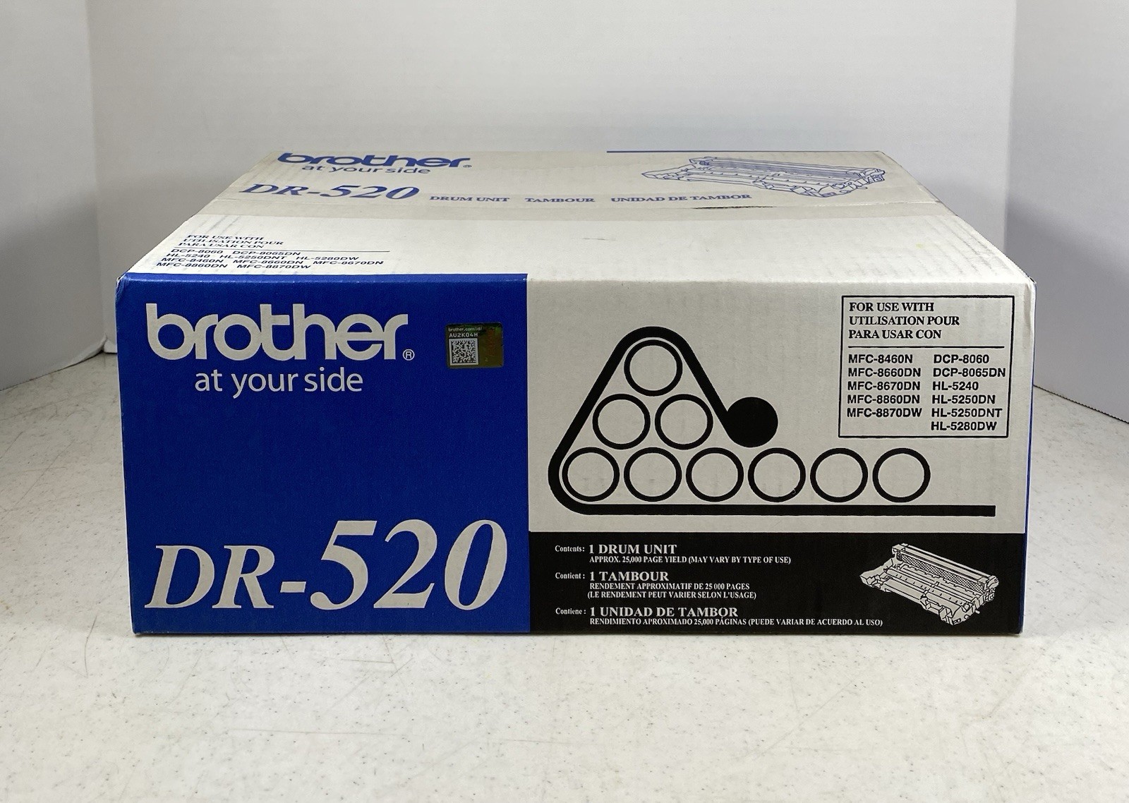 Genuine Brother DR-520 Drum Unit OEM New/Sealed