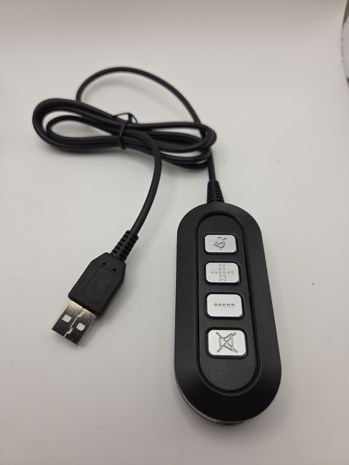 Mpow PA071A All-Platform USB Computer Headset Inline Control 3.5mm Jack Replace