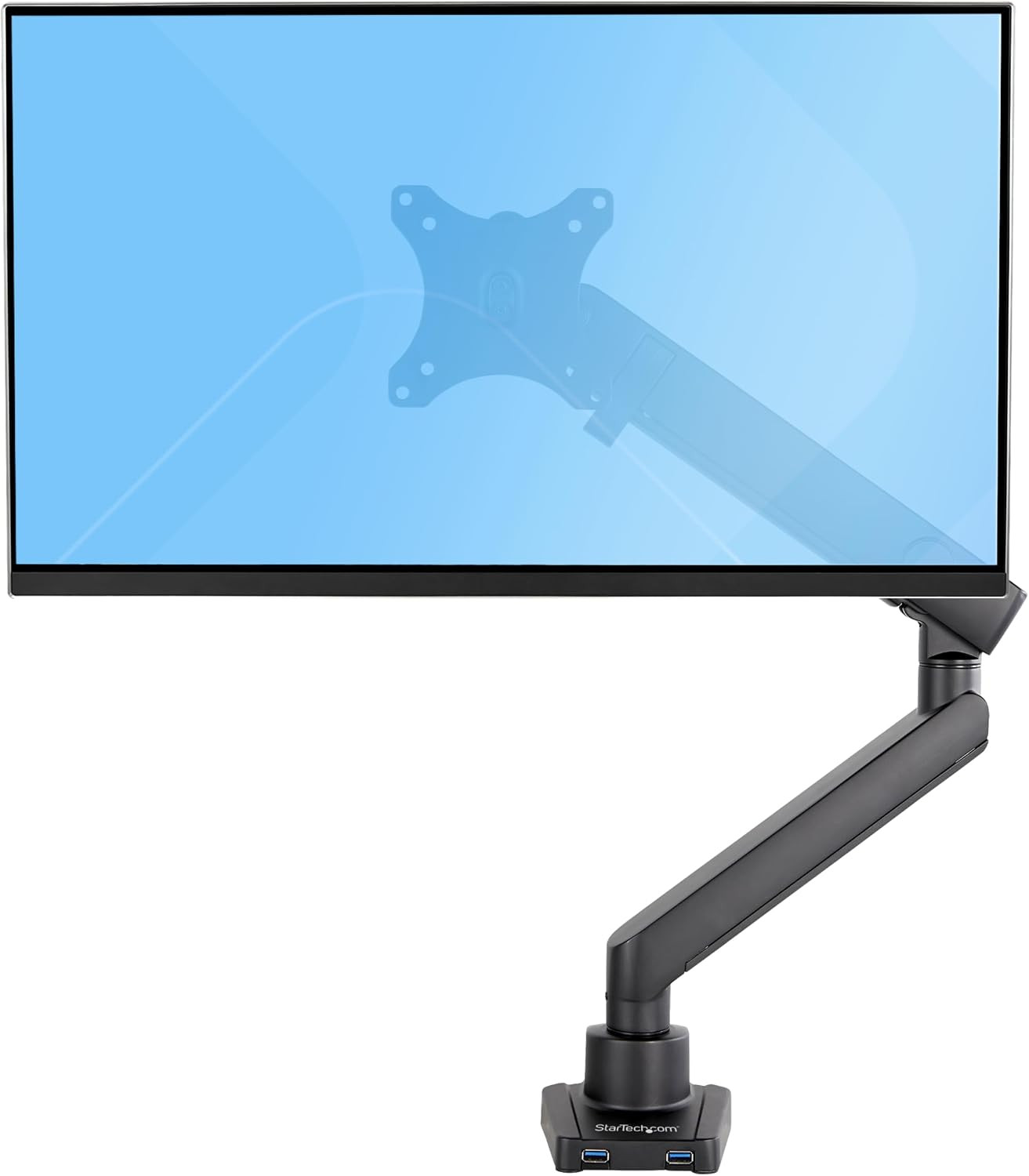 Startech Desk Mount up to 34In, 17.6Lb/8Kg, VESA (ARMSLIM2USB3)