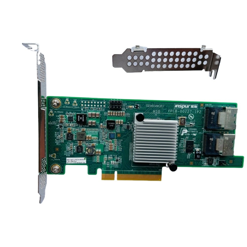 INSPUR 9207-8i 6Gbps HBA LSI SAS 2308 FW:P20 IT Mode ZFS FreeNAS unRAID