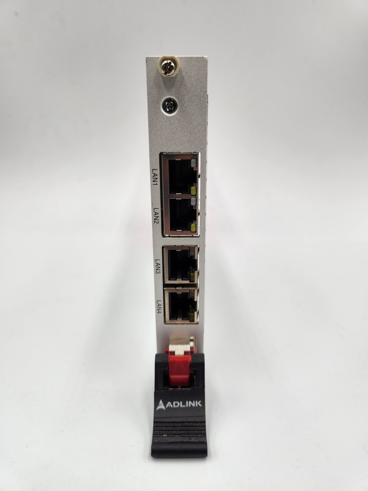 New NOS AD Link cPCI-3E10 51-65303-0A20 CompactPCI 4-Port Gigabit Ethernet Card