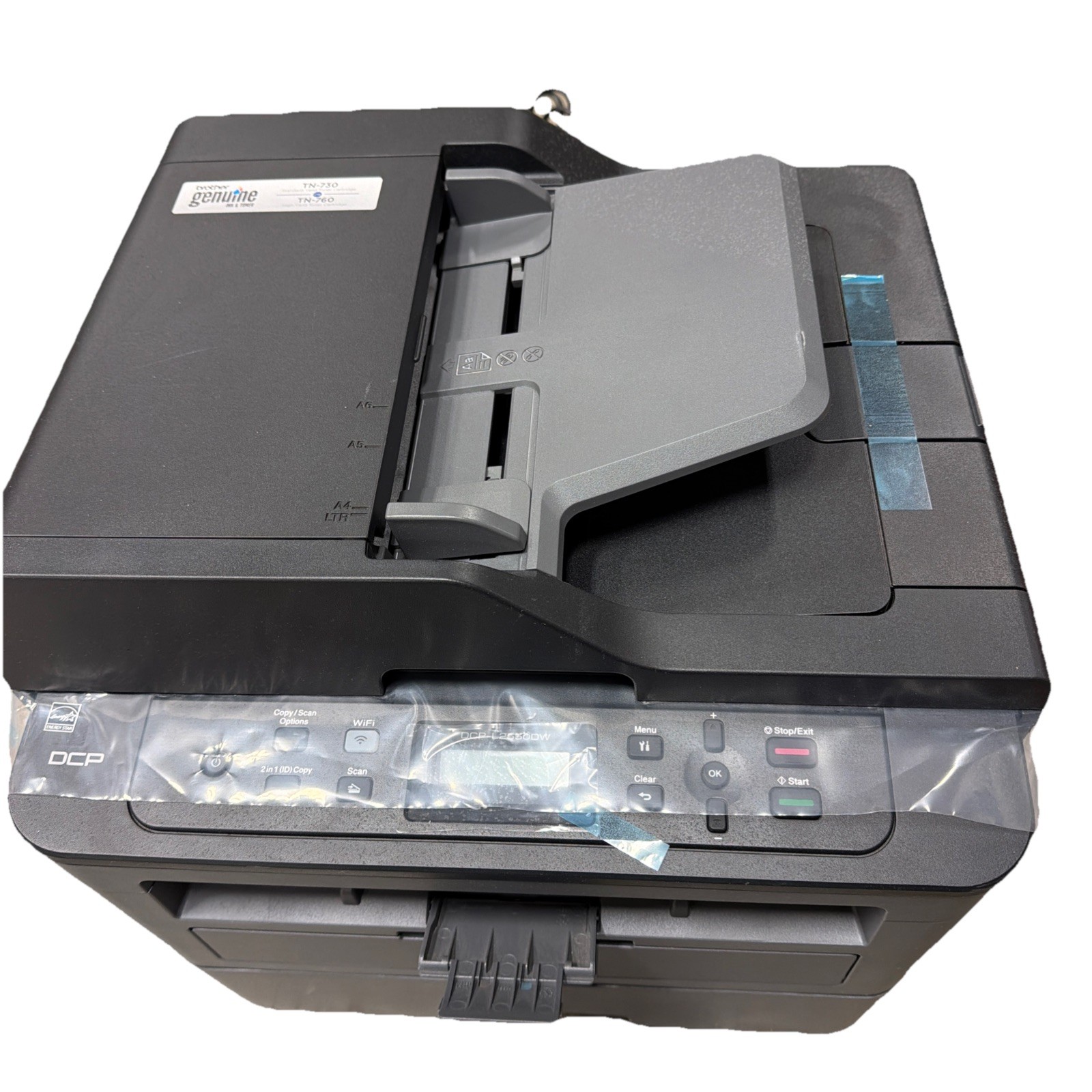 Brother DCP-L2550DW Compact Monochrome Laser Multifunction Printer - Black