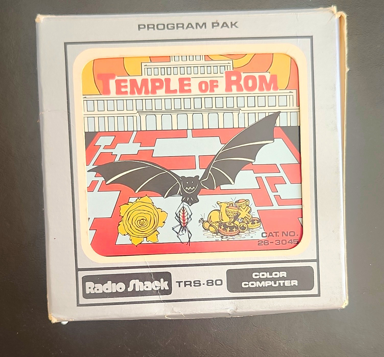 Temple Of Rom TRS-80 Color Computer Game