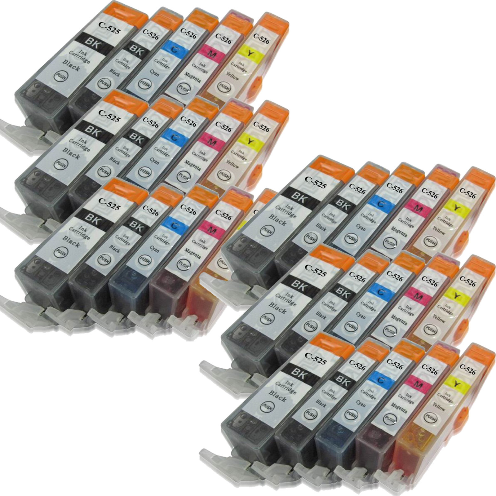 30 Pack PGI-220 CLI-221 INK For Pixma iP3600 iP4600 iP4700