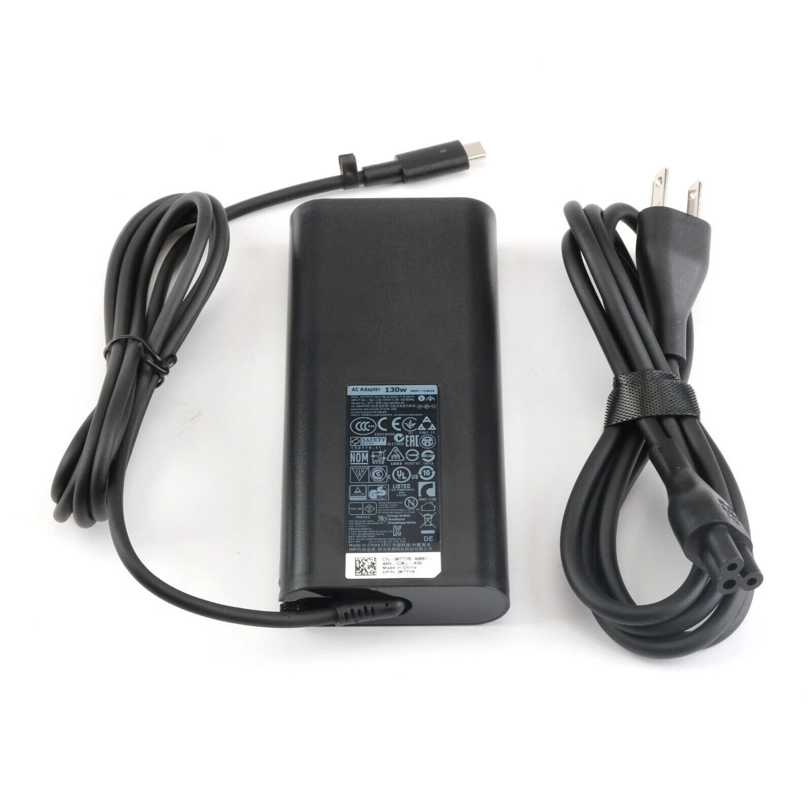 Genuine OEM 130W USB-C Type-C Charger For Dell XPS 15 2in1 9575 Precision 5530