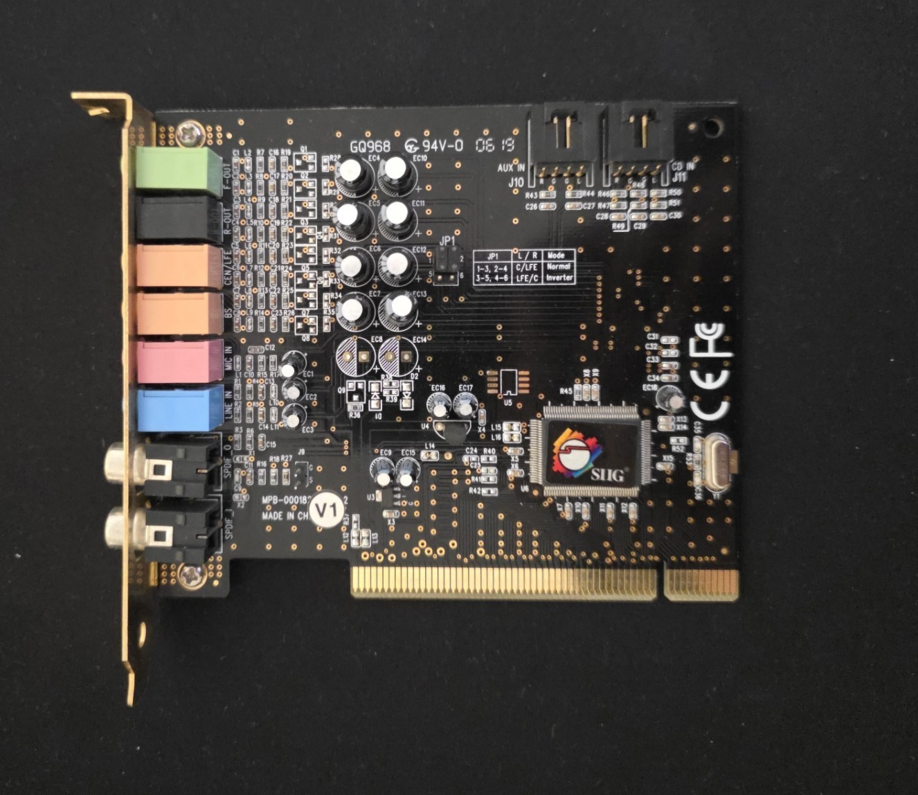 SIIG SoundWave 7.1 (IC-710012) - PCI Sound Card
