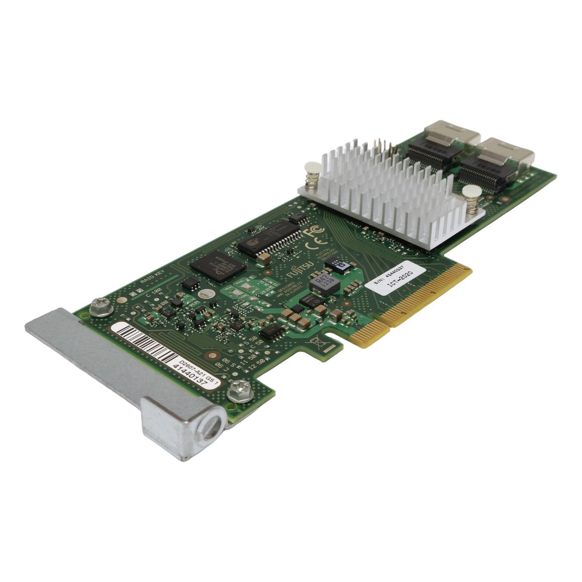 Fujitsu LSI SAS2008 D2607-A21 GS1 2-Port 6G SAS PCIe x8 SAS RAID Controller LP