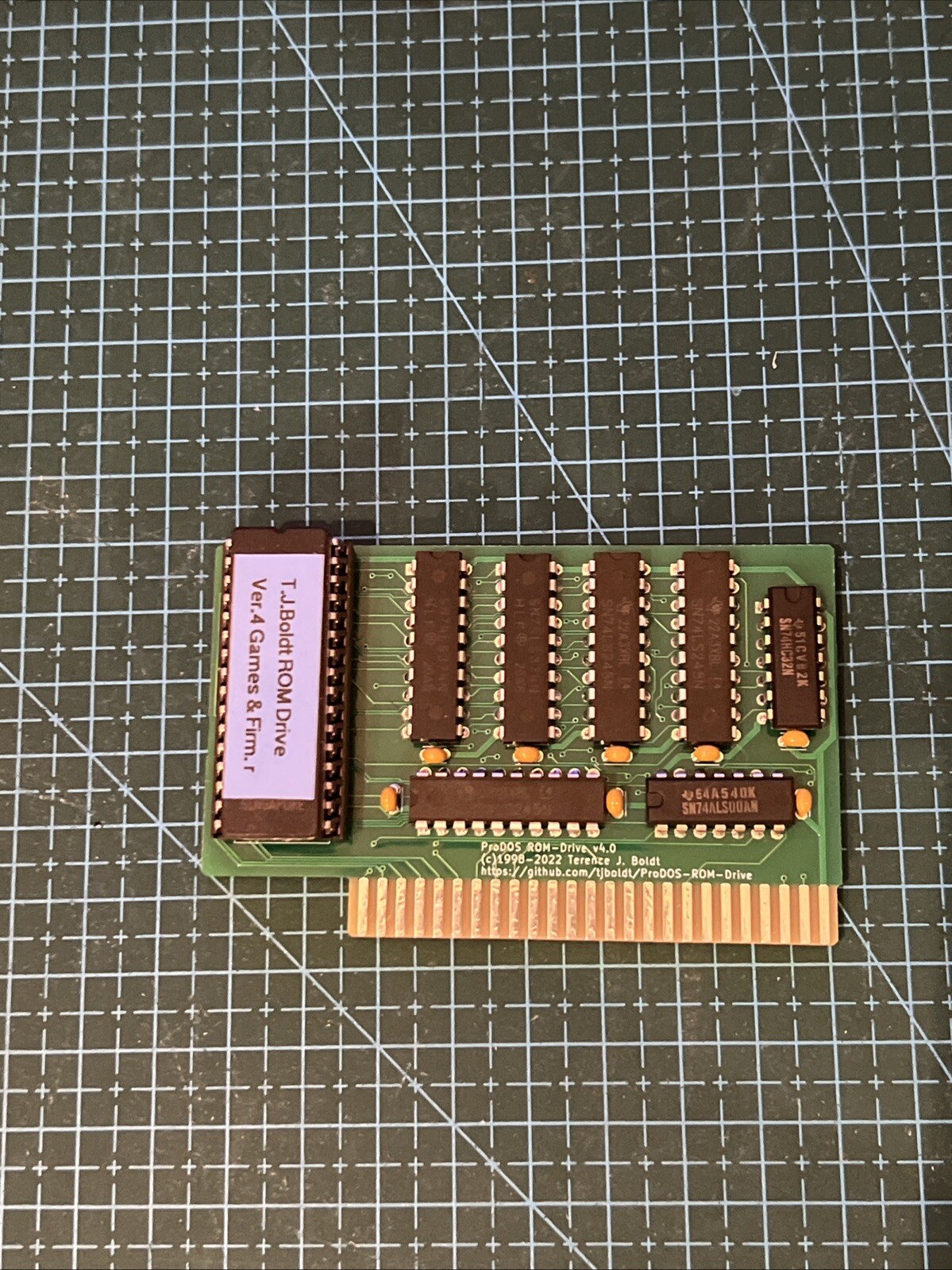 Apple II II Plus Apple IIe ProDOS Bootable 1MB ROM Drive v4.0