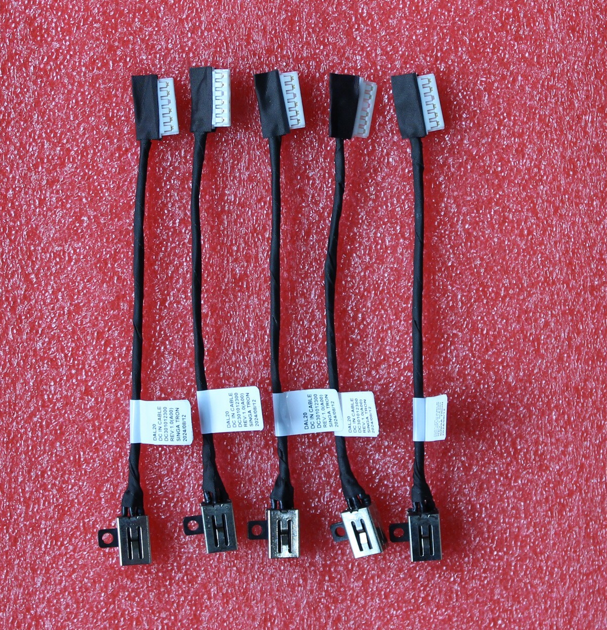 5 X New DC Power Jack Socket Cable For Dell Inspiron 15 3593 DC301012300 0228R6