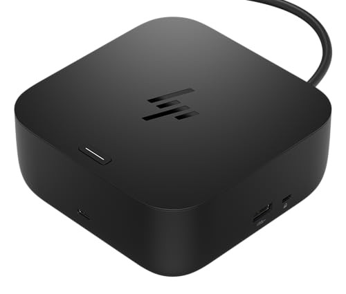 HP USB-C 100W G6 DOCK, FUTURE-PROOF DESIGN WITH AMBIENT LED LIGHTING AND -