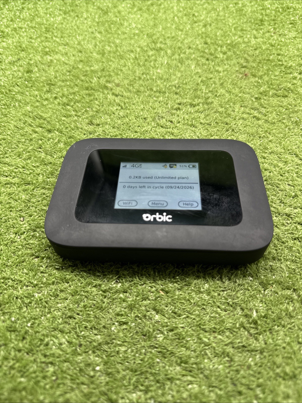 Orbic Speed 5G UW Mobile Data Hotspot R500L (Verizon Only) - Black. D5