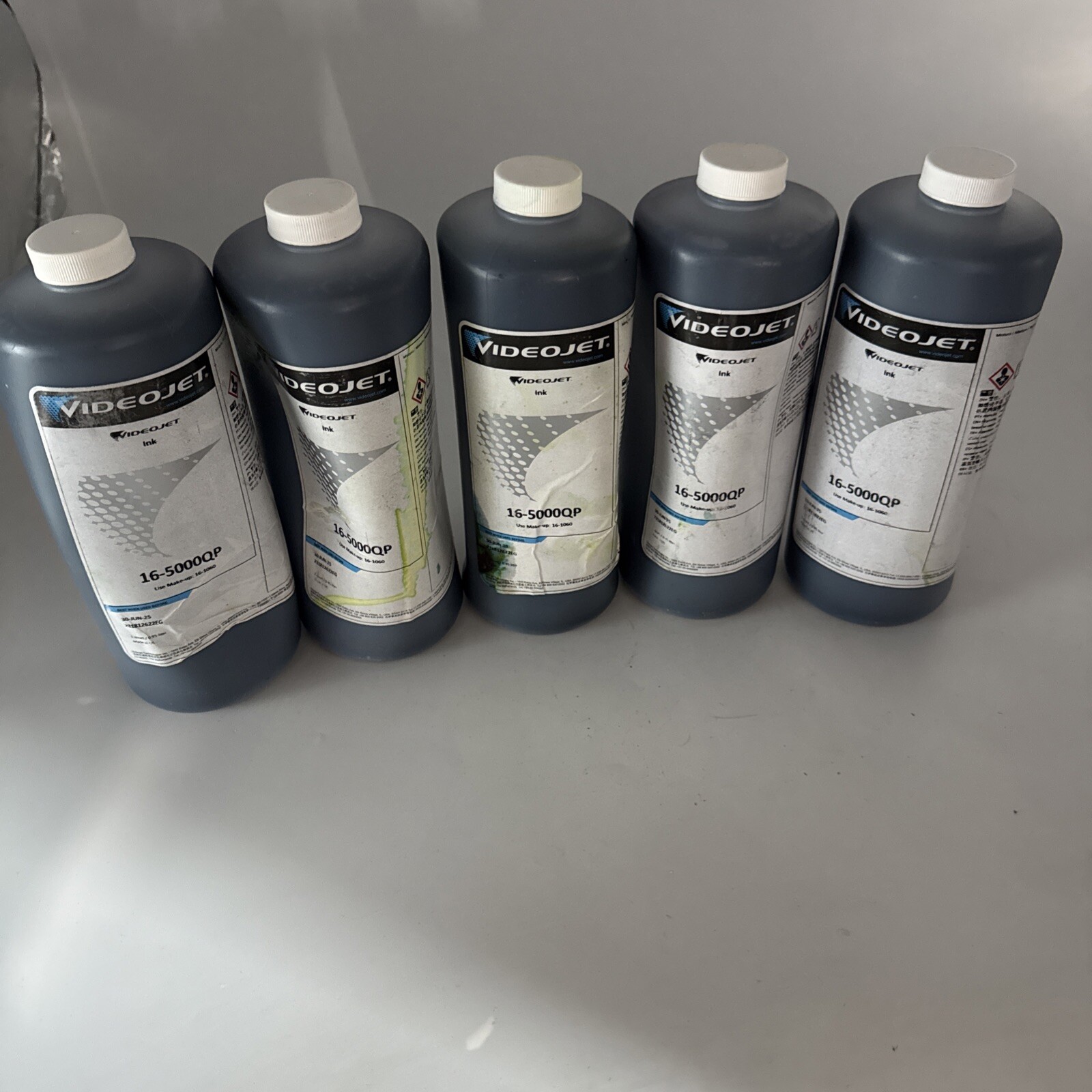 VideoJet Black Printer Refill Ink 16-5000QP - 5 Quarts