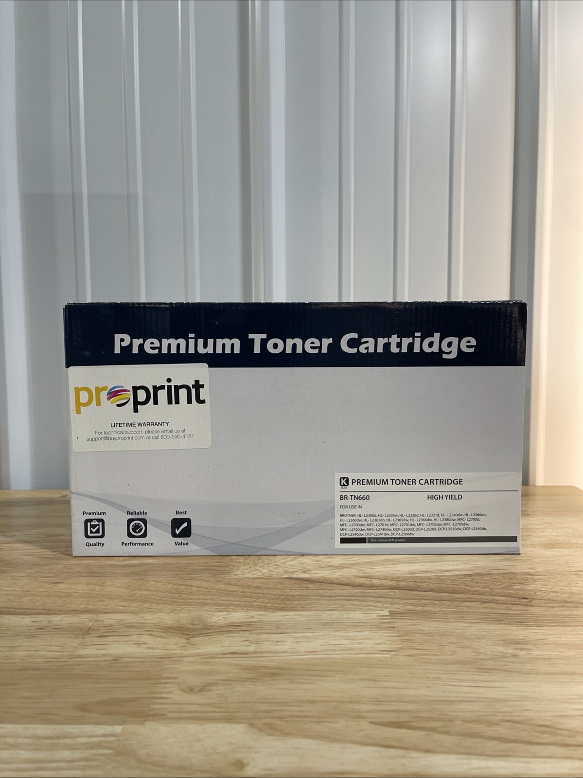 pro print printer premium toner cartridge black