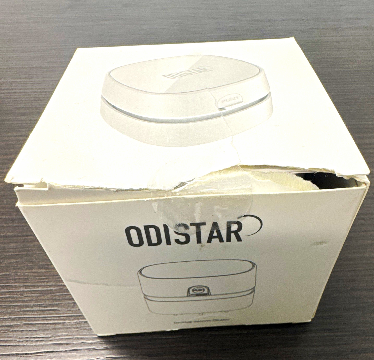 ODISTAR Desktop Vacuum Cleaner, White, Model 065X, 130g, 2024