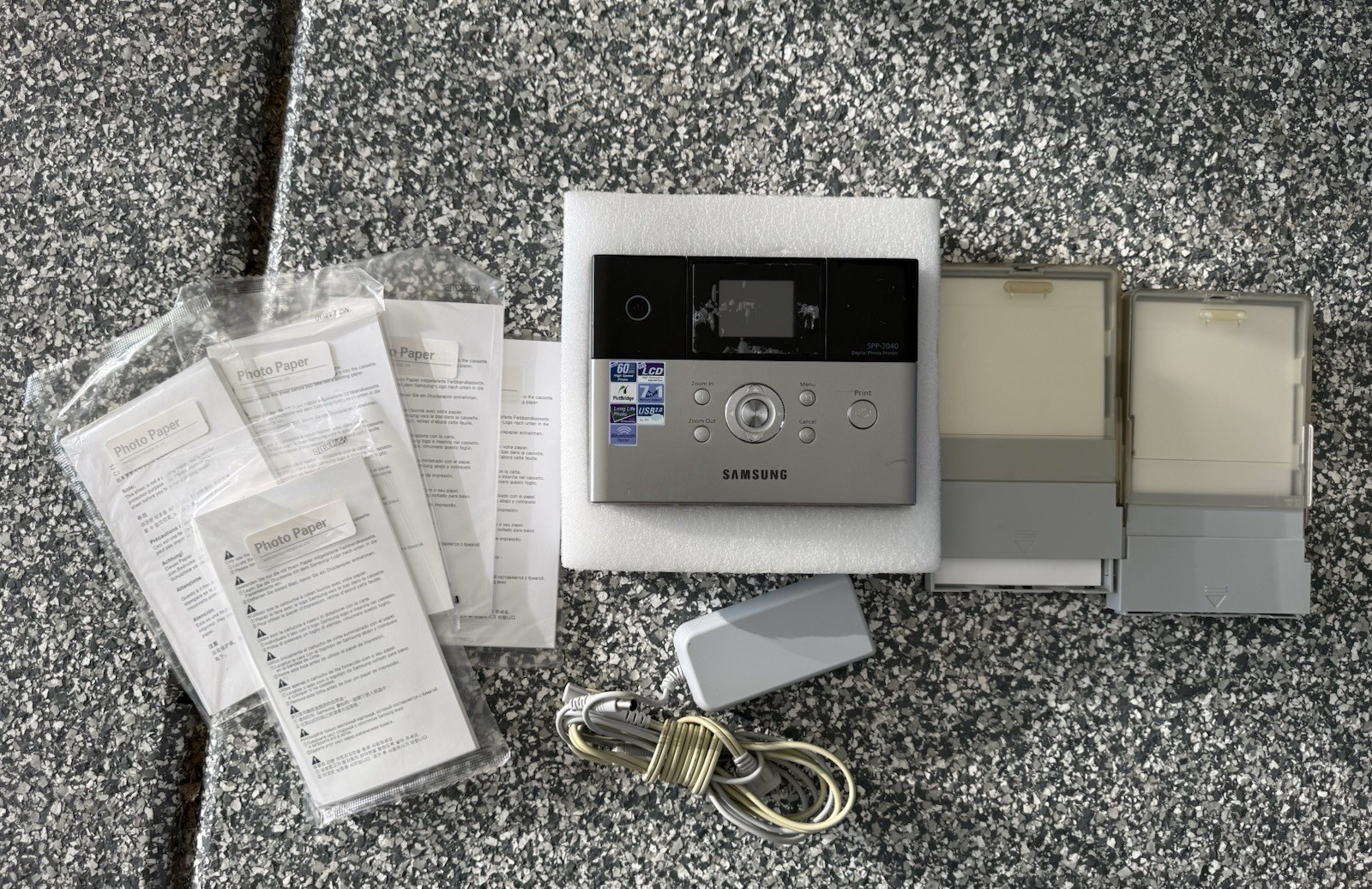 Samsung SPP-2040 Digital Photo Thermal Printer with Bluetooth