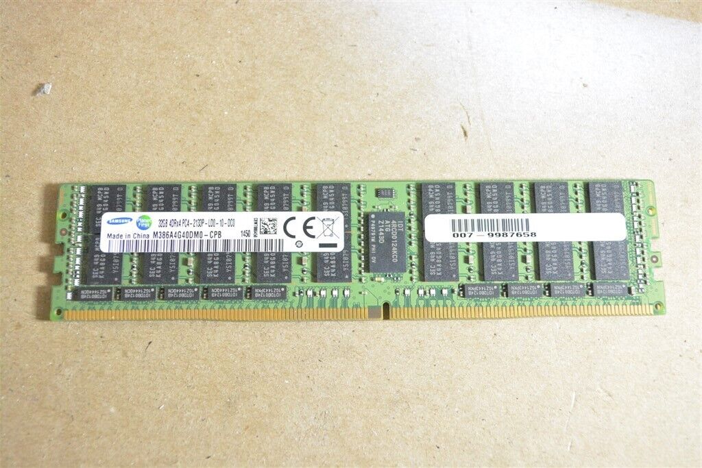 Samsung M386A4G40DM0-CPB 32GB Ddr4-2133Mhz 4DRX4 Ecc Server RAM