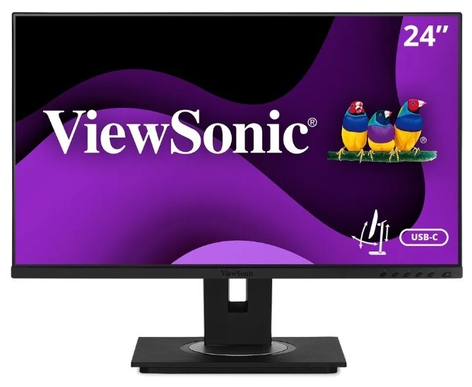 Brand New ViewSonic VA2456-MHD 24-Inch Full HD LED Backlit Display Original Box