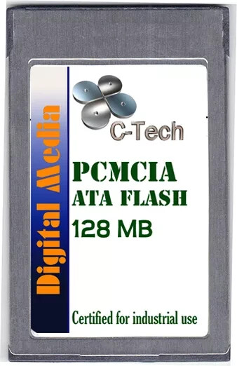 128MB ATA Flash PC Card (PCMCIA) - 30 pack