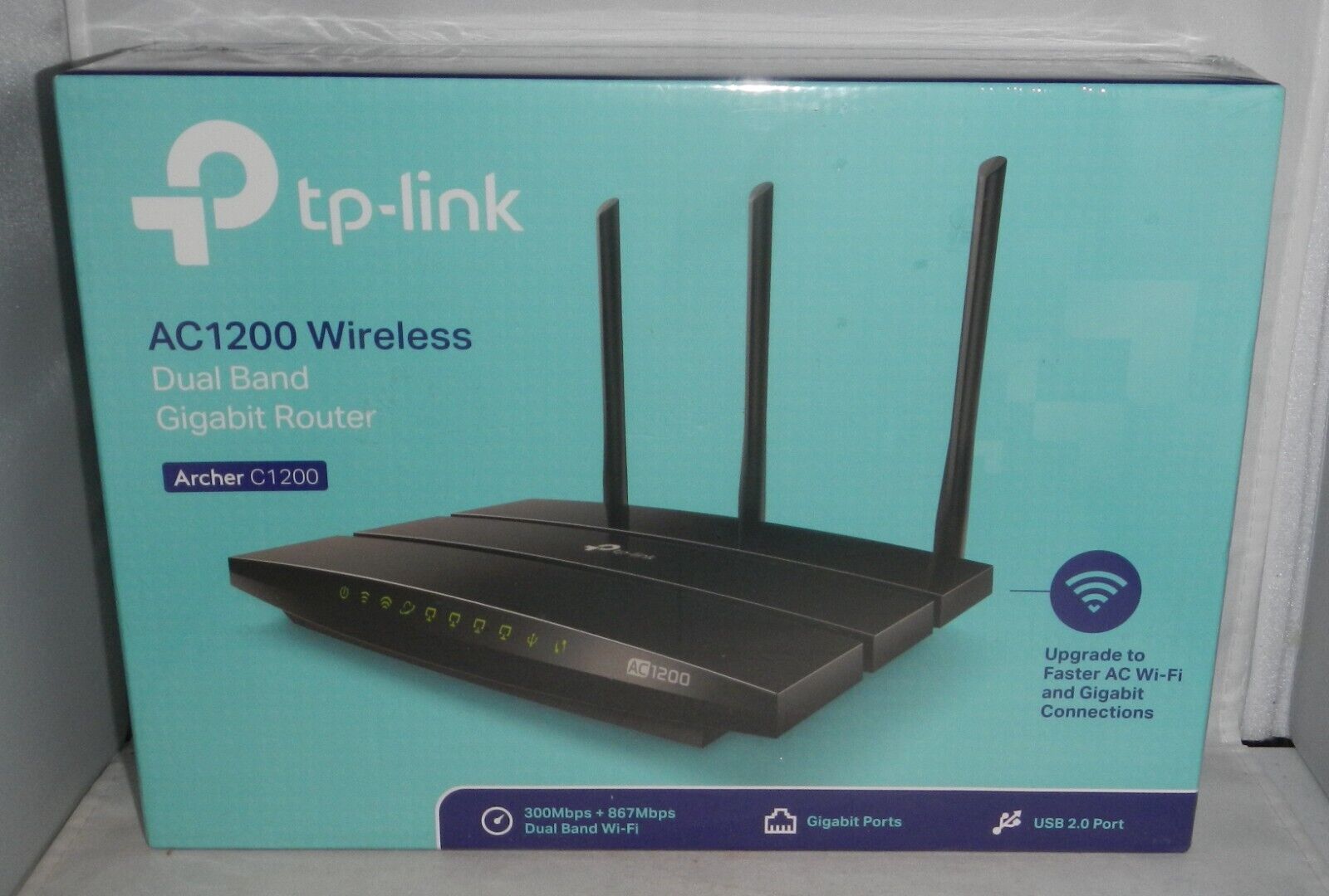 TP-Link Archer C1200 AC1200 Wireless WiFi Dual Band Gigabit Router - NEW SEALED