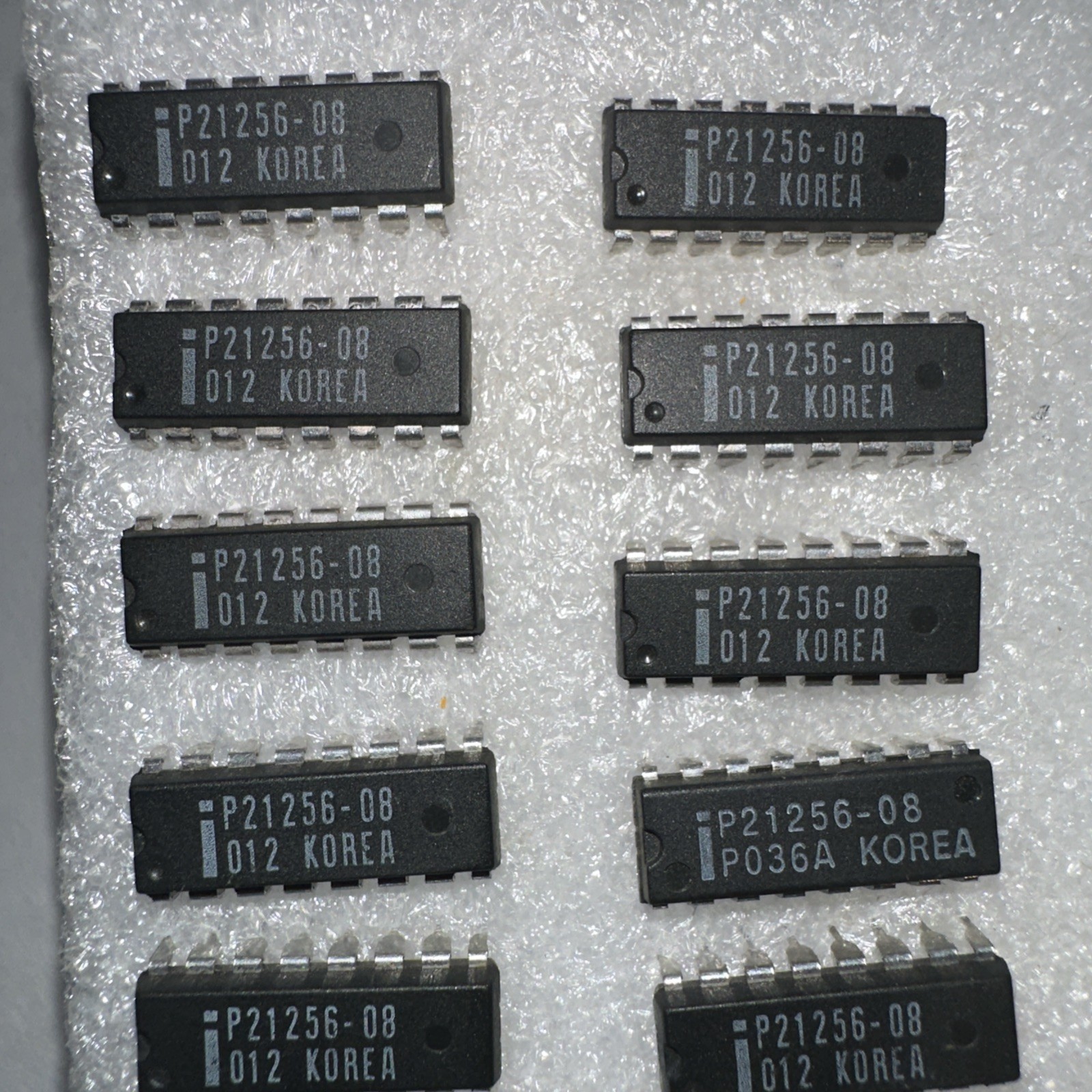(23pc) Intel P21256-08 256x1 Commodore and/or Amiga 41256 & 41256c Ram