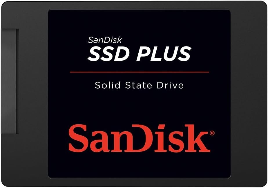 SanDisk SSD Plus 500GB SATA III 2.5" Internal SSD Up to 545MB/s SDSSDA-500G-G28