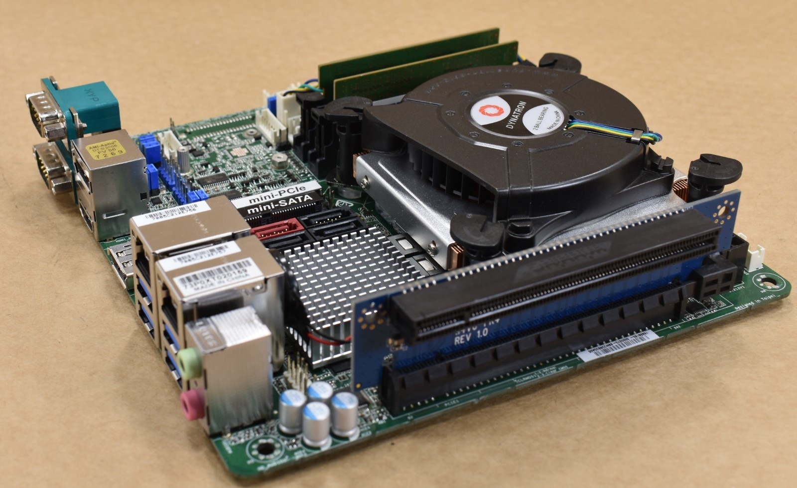 ASRock IMB-194-D , i7-6700 @3.4GHz, 8GB DDR4, LGA1151 Mini-ITX Motherboard,