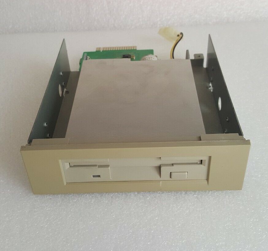 Vintage Teac FD-235HF 3.5-Inch Internal Floppy Disk Drive in 5-1/4 With Housing