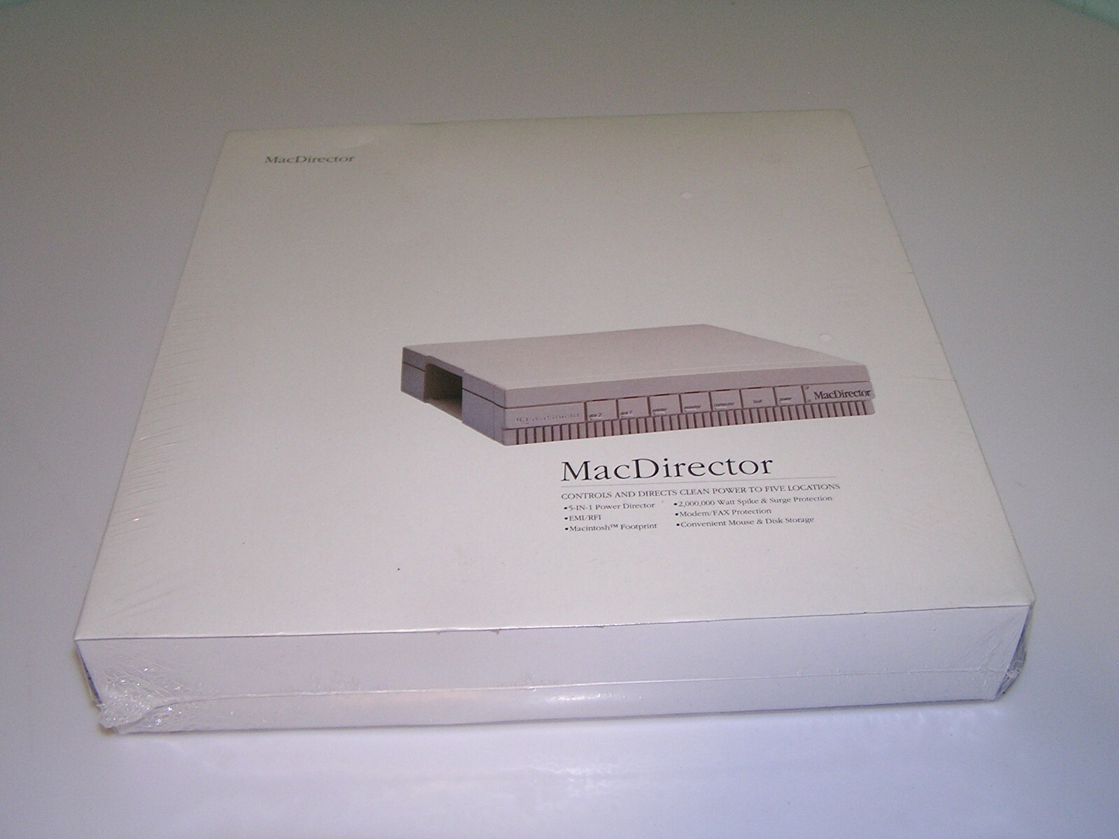 APPLE MACINTOSH SE MacDirector DataShield Clean Power NOS Sealed In Box VINTAGE