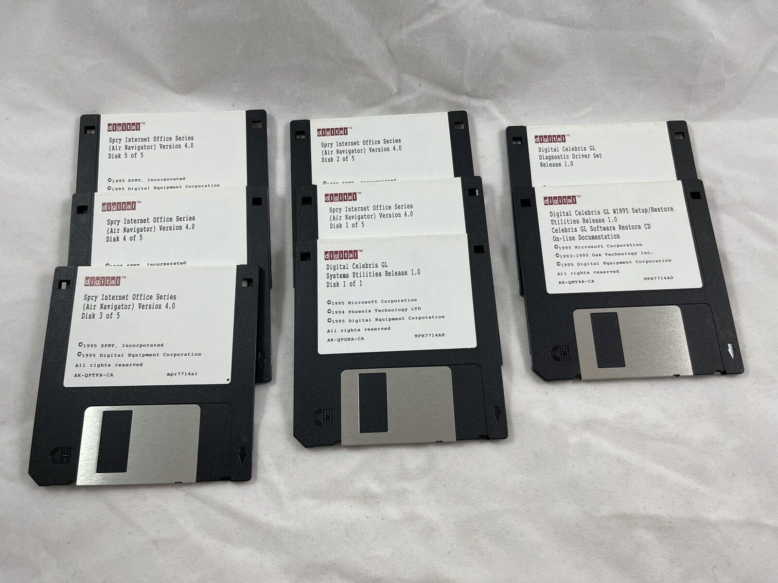 Rare Vtg Digital Celebris GL WIN95 Setup/restore 1995 Microsoft Corp 3.5 Floppy
