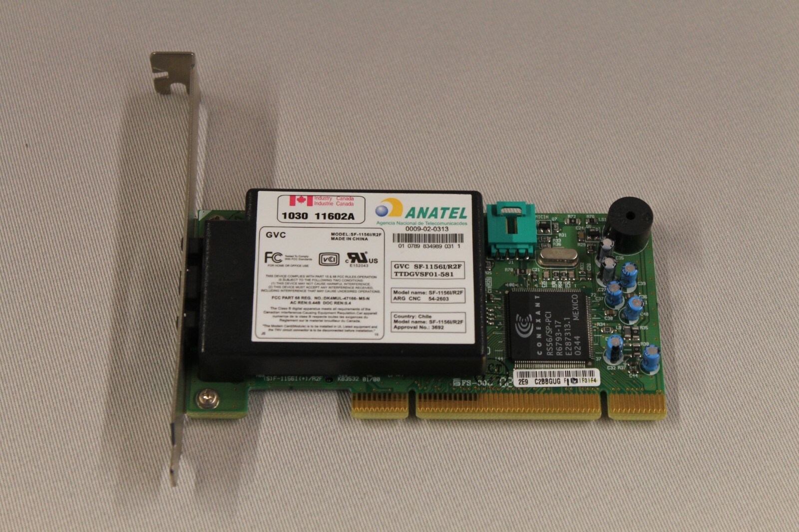 Anatel SF-1156I/R2F Modem Card OEM Dell Dimension