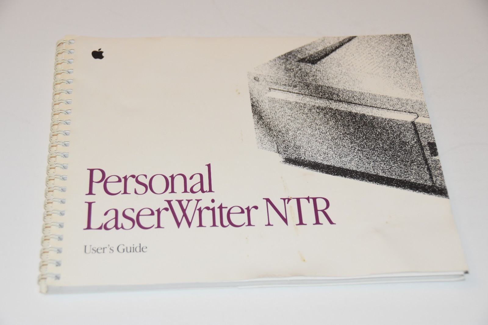 vintage 1992 Apple Personal LaserWriter NTR User's Guide book Manual 030-1861-A