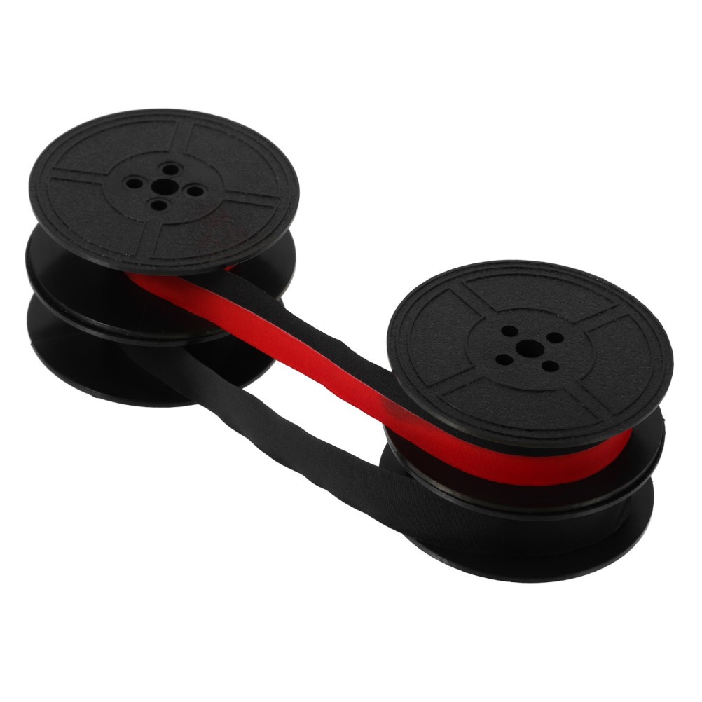 Nylon Manual Ribbon Twin Spool Reusable Ink for Office Use