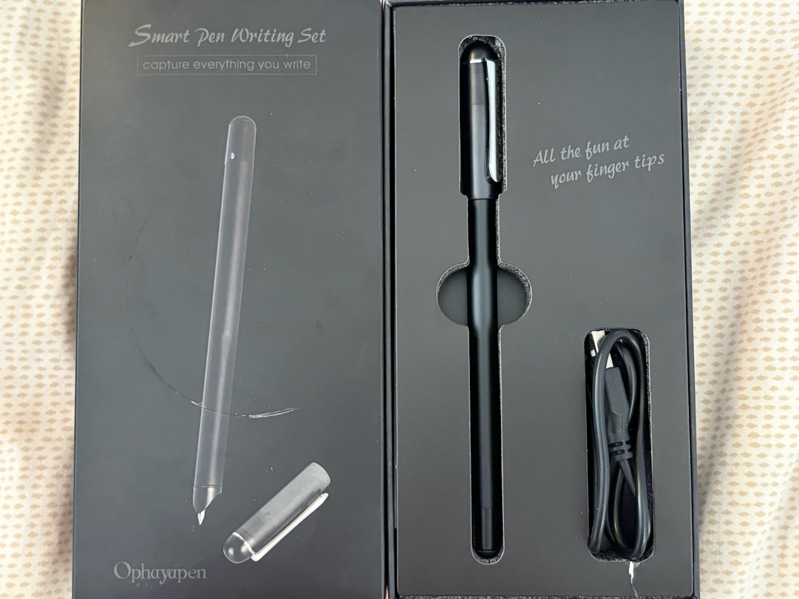 Ophaya Smart Pen Writing Set Digital Notebook Bluetooth Note Taking Pen w/ Box