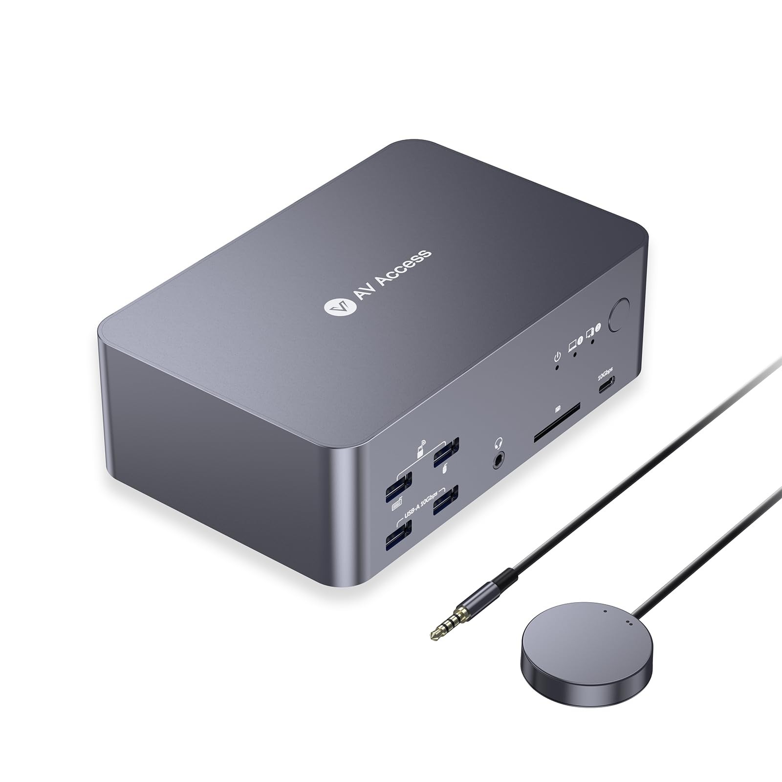 AV Access KVM Switch 3 Monitors 2 Computers KVM Docking 8K@60Hz